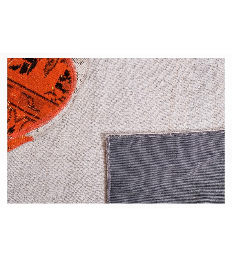 5'7x6'9 mustache fish , custom handmade work , hemp rug , unique beauty , decoration work , custom made to order , 175x213 cm