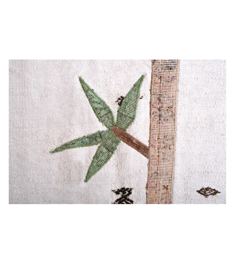 5'2x7'5 koala patterned carpet , custom handmade work , hemp rug , unique beauty , decoration work , custom made to order , 160x230 cm