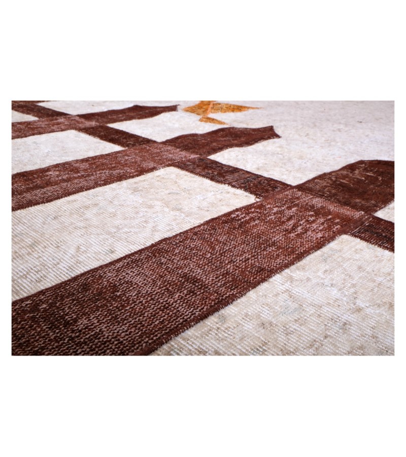 6x9 custom handmade work , hemp rug , unique beauty , decoration work , custom made to order , 192x283 cm