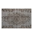 5x9 gray wool rug , turkish handmade rug , distressed rug , Bedroom Rug , Rugs For Living Room , Rug , Floor Rugs , Home Decor 165x280