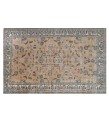 5x8 Farmhouse rug , Hand knotted rug, Large Distressed rug ,Turkish wool rug , Oversize rug , 4'7