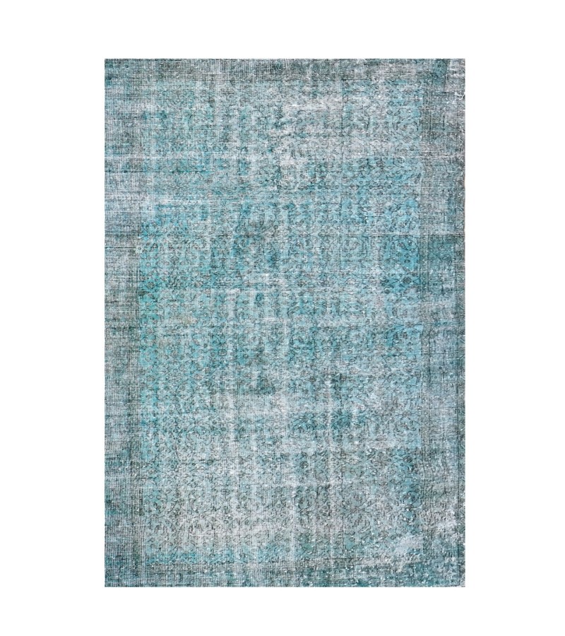 5x8 blue wool rug , turkish handmade rug , Bohemian Rug , 5'1x8'5 Handmade Rug , Turkish Rug , Vintage Rug , Wool Rug , 158x260 cm