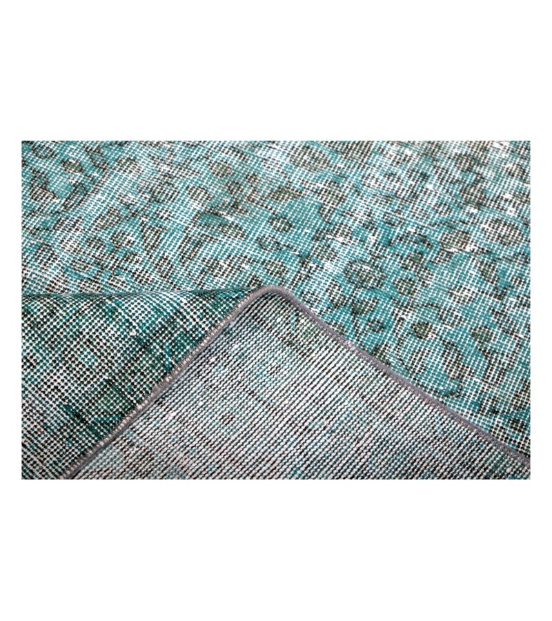 5x8 blue wool rug , turkish handmade rug , Bohemian Rug , 5'1x8'5 Handmade Rug , Turkish Rug , Vintage Rug , Wool Rug , 158x260 cm