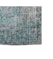5x8 blue wool rug , turkish handmade rug , Bohemian Rug , 5'1x8'5 Handmade Rug , Turkish Rug , Vintage Rug , Wool Rug , 158x260 cm