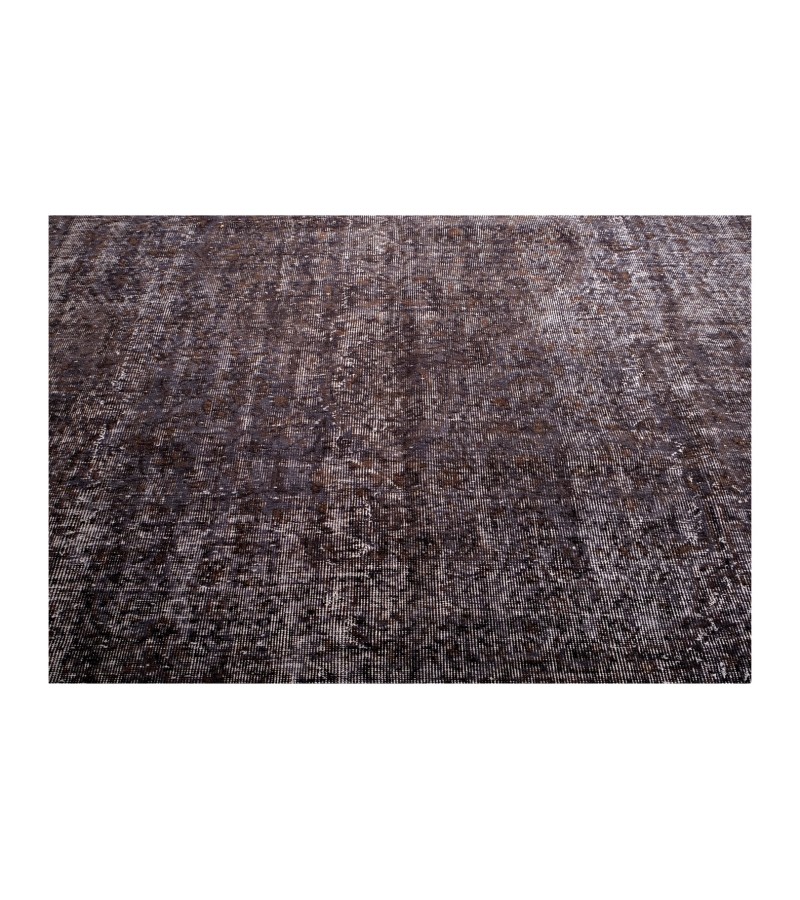 7x10 oversize oushak rug , gray wool rug , antique living room rug , 7'1x9'7 turkish distressed rug , muted rug , gift for her , 217x298 cm