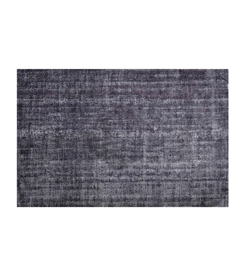 7x10 oversize oushak rug , gray wool rug , antique living room rug , 7'1x9'7 turkish distressed rug , muted rug , gift for her , 217x298 cm