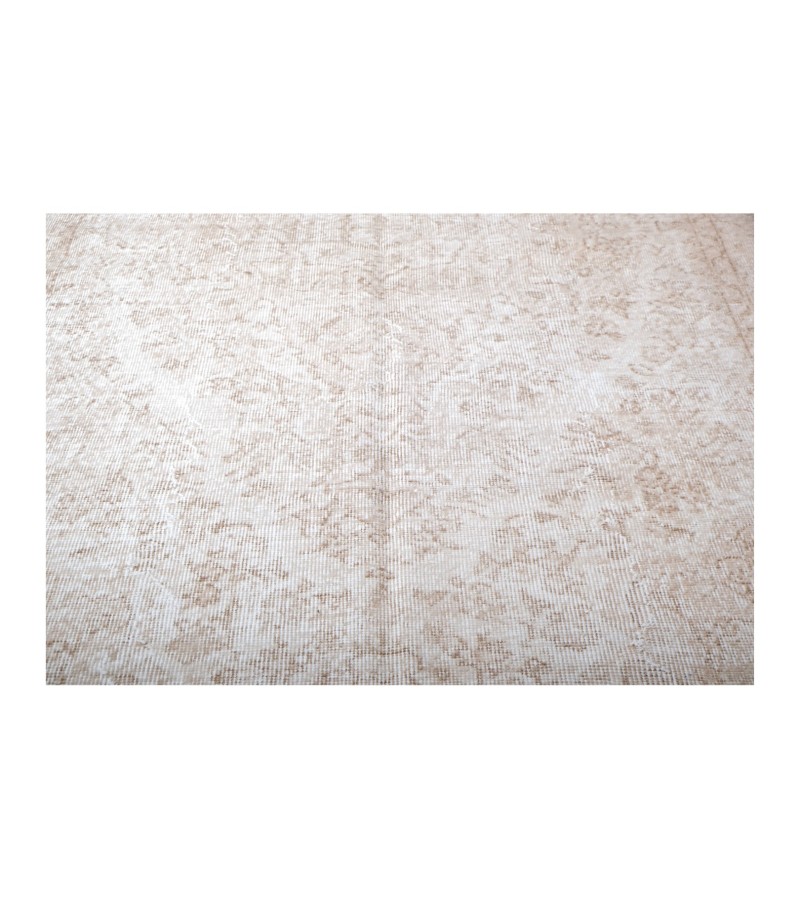 5'7X9''8 Feet, beige large size rug , 6x10 handmade rug , beige color rug , turkish rug , vintage rug , hand knotted rug 176x301 cm