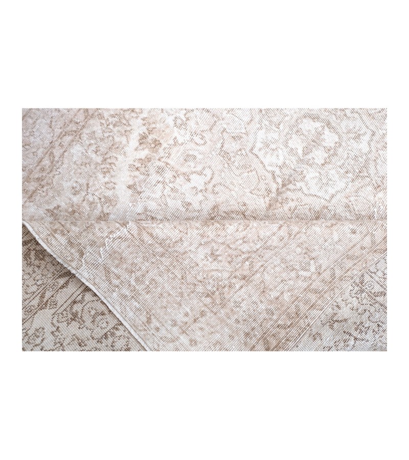 5'7X9''8 Feet, beige large size rug , 6x10 handmade rug , beige color rug , turkish rug , vintage rug , hand knotted rug 176x301 cm