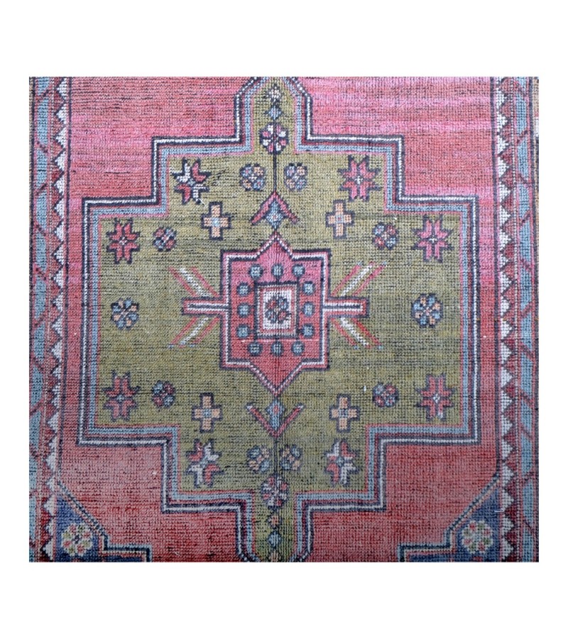 4x10 runner rug , Rugs For Bedroom , Wool Rug , 3'8x9'5 Vintage Rug , Area Rug , Turkish Rug , Handmade Rug , farmhouse decor , 118x290 cm