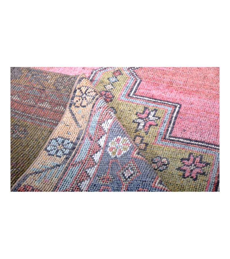 4x10 runner rug , Rugs For Bedroom , Wool Rug , 3'8x9'5 Vintage Rug , Area Rug , Turkish Rug , Handmade Rug , farmhouse decor , 118x290 cm