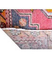 4x8 handmade wool rug , kicthen runner rug , turkish distressed rug , anatolian rug , hand knotted 60'old Rug , 123x250 cm
