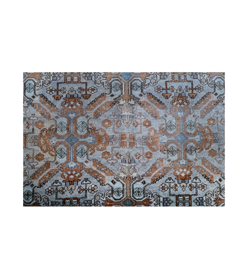 6'2x9'6'' black vintage rug , 6x10 handmade wool rug , distressed antique rug , faded rug , gift for her , turkish area rug , 190x295 cm