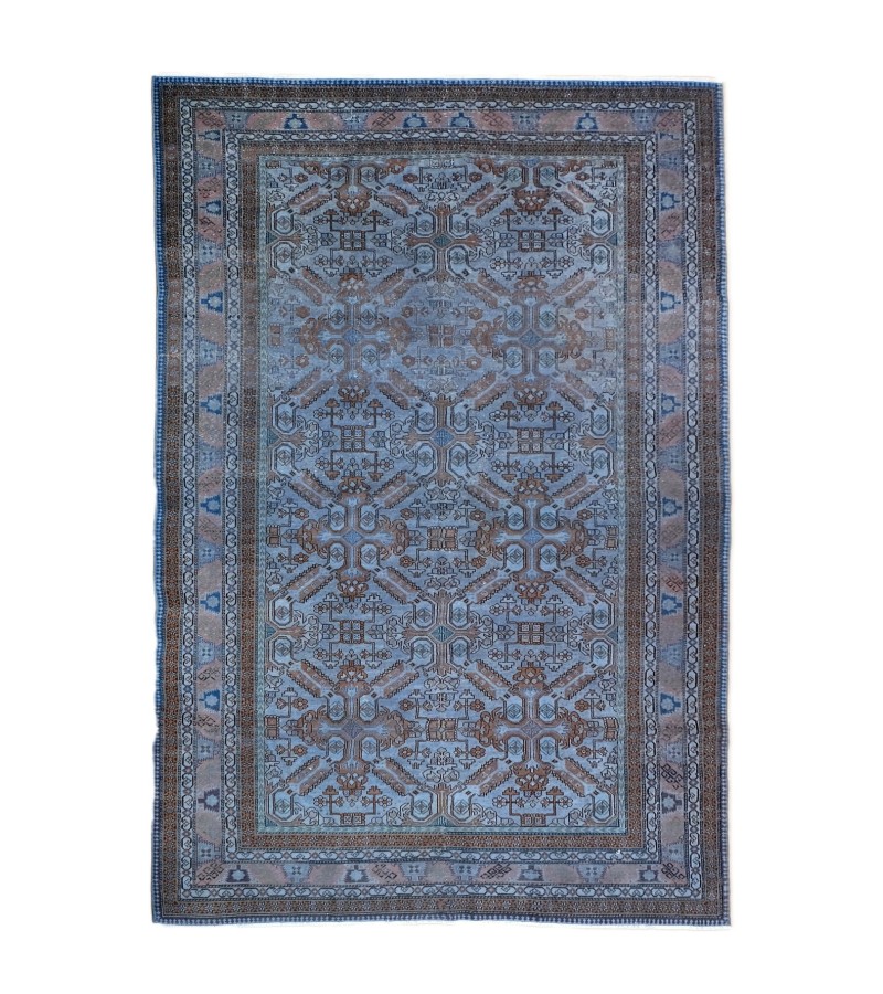 6'2x9'6'' black vintage rug , 6x10 handmade wool rug , distressed antique rug , faded rug , gift for her , turkish area rug , 190x295 cm