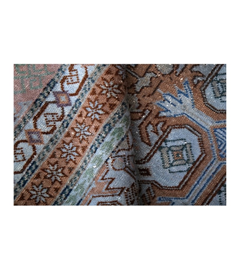 6'2x9'6'' black vintage rug , 6x10 handmade wool rug , distressed antique rug , faded rug , gift for her , turkish area rug , 190x295 cm