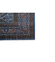 6'2x9'6'' black vintage rug , 6x10 handmade wool rug , distressed antique rug , faded rug , gift for her , turkish area rug , 190x295 cm