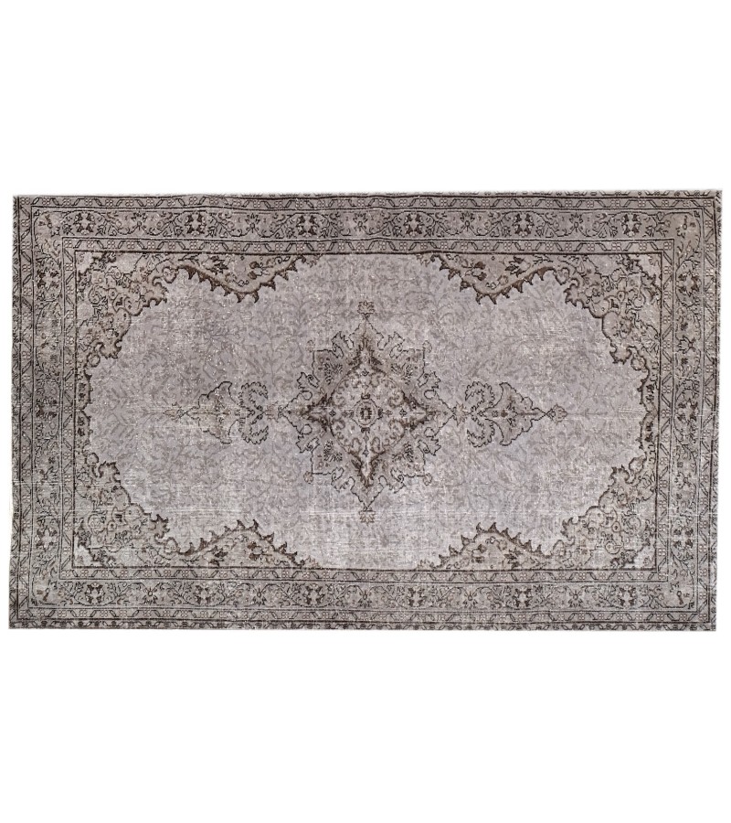 5x9 gray wool rug , turkish handmade rug , distressed rug , 5'2x8'7 Bedroom Rug , Rugs For Living Room ,Floor Rugs , Home Decor 160x267