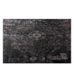5x9 black wool rug , turkish handmade rug , distressed rug , 5'4x8'5 Bedroom Rug , Rugs For Living Room ,Floor Rugs , Home Decor 167x260