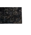 5x9 black wool rug , turkish handmade rug , distressed rug , 5'4x8'5 Bedroom Rug , Rugs For Living Room ,Floor Rugs , Home Decor 167x260