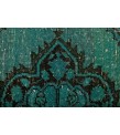 3'8x12'4'' turquoise runner rug, 4x12 runner rug , Wool Rug , Vintage Rug , Turkish Rug , Handmade Rug , farmhouse decor , 112x375 cm