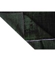 5x9 black in dark green wool rug , turkish handmade rug , distressed rug , 5'2x8'6 Rugs For Living Room ,Floor Rugs , Home Decor 156x258