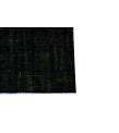 5x9 black in dark green wool rug , turkish handmade rug , distressed rug , 5'2x8'6 Rugs For Living Room ,Floor Rugs , Home Decor 156x258