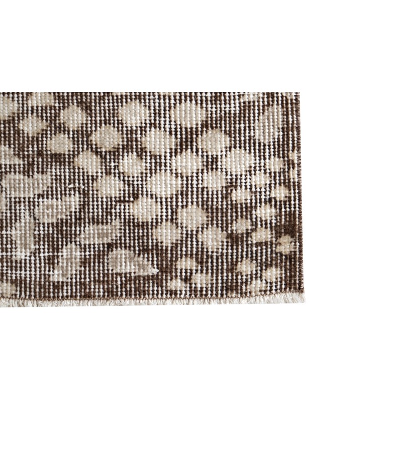 7x10 handmade wool rug , turkish vintage rug , 6'5'x9'11'' anatolian rug , living room rug , distressed rug , pastel color rug , 195x303 cm