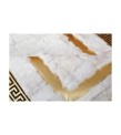 5'5x7'8 Toscana sheepskin Tanned Handmade SheepSkin. Curly SheepSkin.Genuine Sheepskin.Organically Sheepskin.sheepskin Rug.dog bed