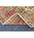 7x10 boho bed plan rug, rug for living room, 6'8X9'11 Handmade vintage rug