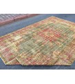 7x10 boho bed plan rug, rug for living room, 6'8X9'11 Handmade vintage rug