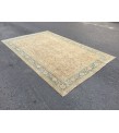 7x10 rug for living room, vintage Turkish rug, 6'6 X 10'2 bedroom rug, area rug