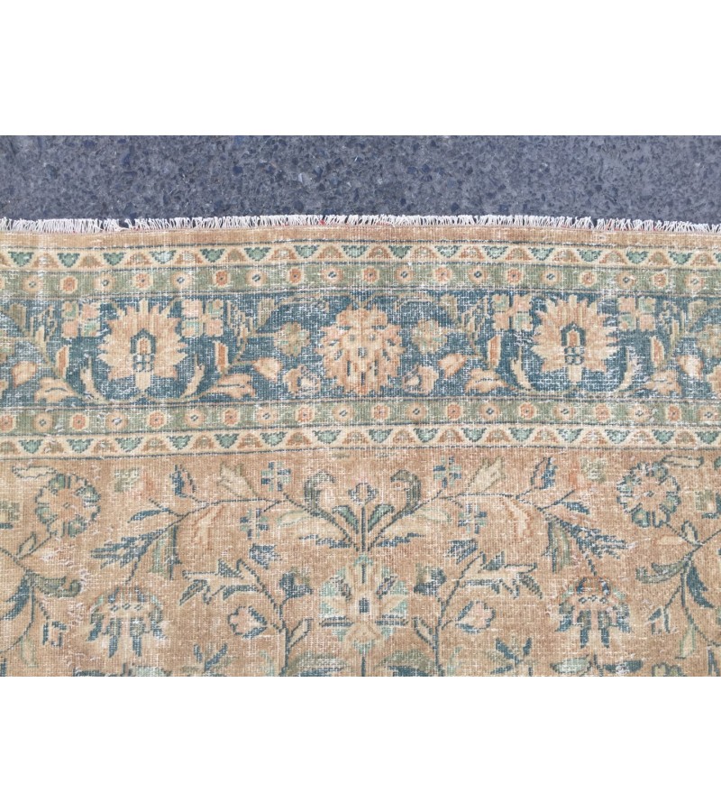 7x10 rug for living room, vintage Turkish rug, 6'6 X 10'2 bedroom rug, area rug