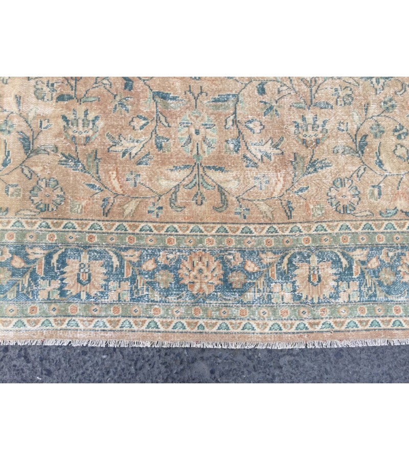 7x10 rug for living room, vintage Turkish rug, 6'6 X 10'2 bedroom rug, area rug