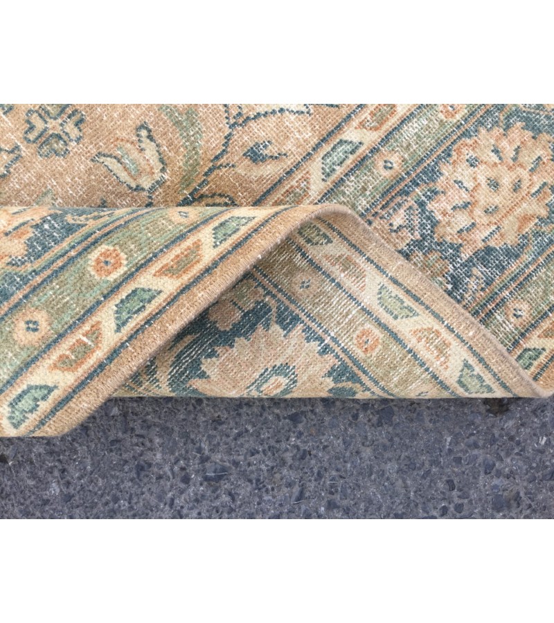 7x10 rug for living room, vintage Turkish rug, 6'6 X 10'2 bedroom rug, area rug