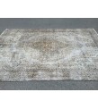 7x10 grey green home decor rug, bedroom rug, 7'1 X 10'5 rug for living room