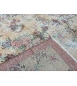 6x10 floral area rug, faded yellow rug, Vintage rug , 6'5 X 9'7 retro rug, Oriental rug