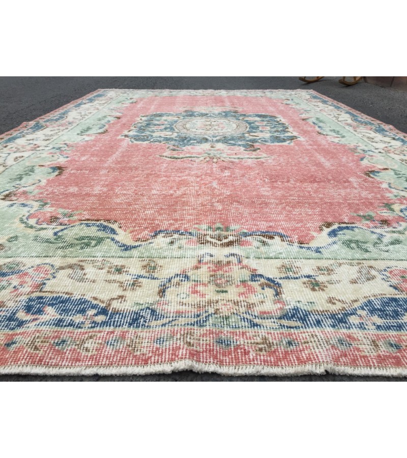 6x10 home decor rug, boho rug, Turkish rug, rug for living room, 6'3 X 10'1 area rug