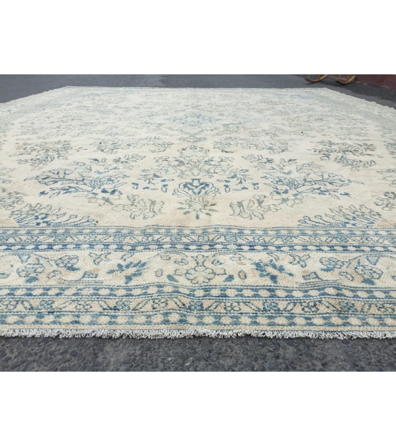 10x13 hand knotted rug, handmade rug, wool rug, 10'1 X 12'9 living room rug