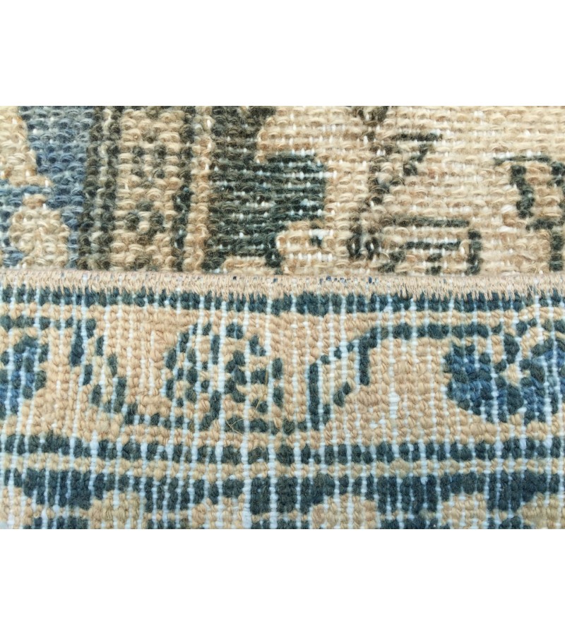 10x14 rug for living room, distressed rug, beige brown blue rug, 9'9 X 13'6 bed plan rug
