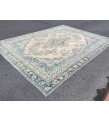9x12 Persian area rug, handmade rug, bedroom rug, 9' X 11'10 living room rug