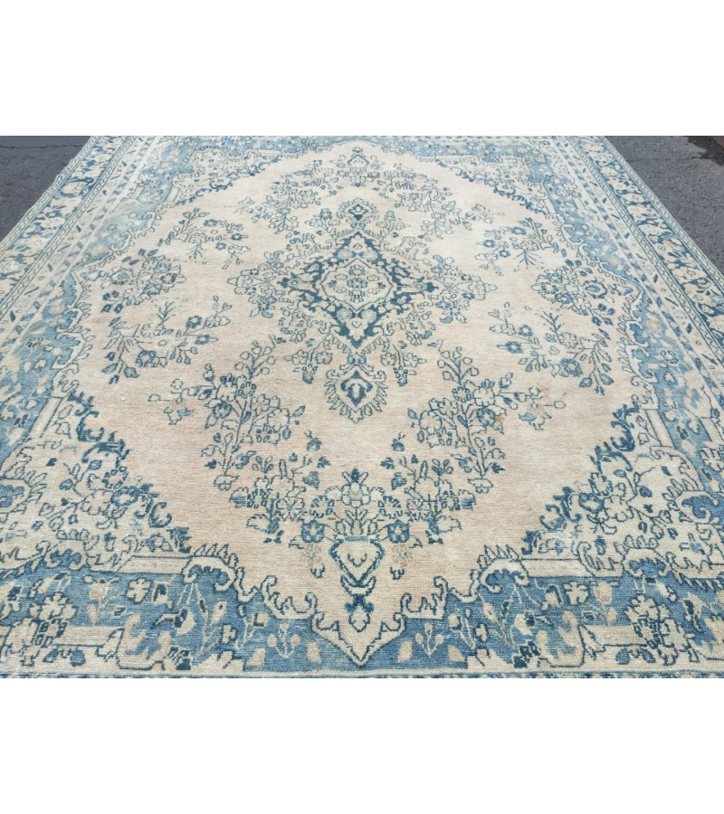 9x12 Persian area rug, handmade rug, bedroom rug, 9' X 11'10 living room rug