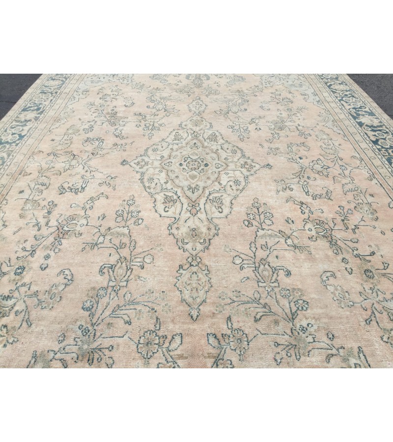10x16 unique size area rug, hand knotted rug, 9'11 X 15'9 handmade Persian rug