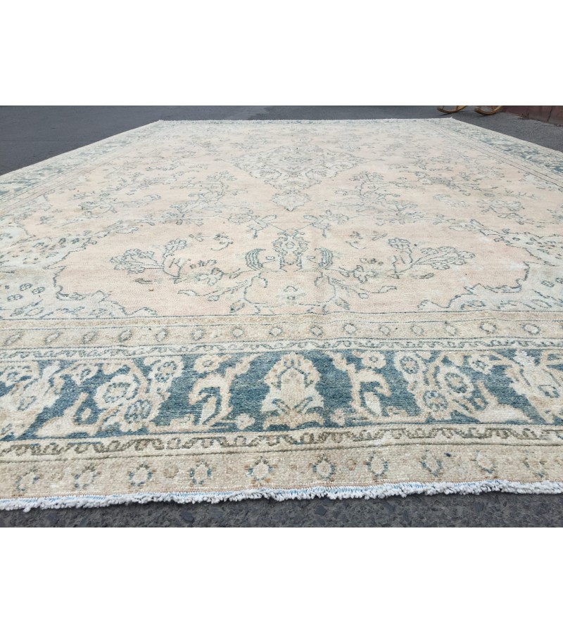 10x16 unique size area rug, hand knotted rug, 9'11 X 15'9 handmade Persian rug