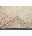 10x13 woven wool rug, beige brown rug, , Vintage Rug, 9'7 X 12'6 faded rug