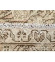 10x13 woven wool rug, beige brown rug, , Vintage Rug, 9'7 X 12'6 faded rug