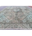 9x14 distressed woven rug, wool area rug, dining room rug, 9'4 X 13'8 Persian Rug