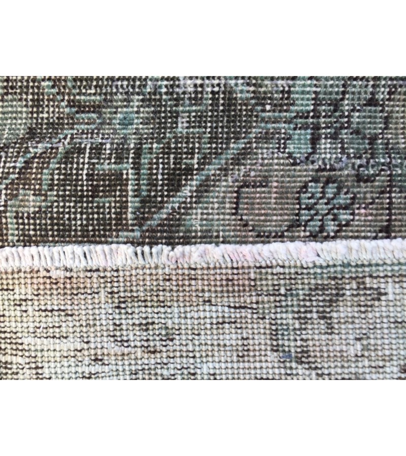 9x14 distressed woven rug, wool area rug, dining room rug, 9'4 X 13'8 Persian Rug