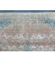 10x13 Geometric Vintage rug for living room, Area rug, pastel red rug, 9'6 X 12'6 Bedroom rug
