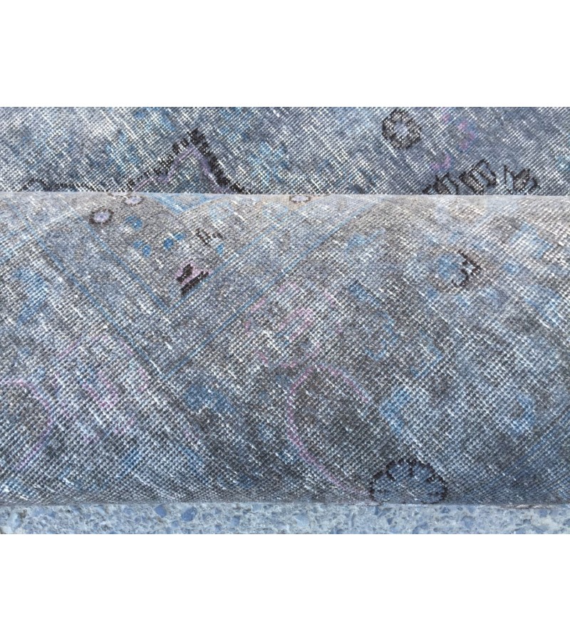 10x12 distressed Persian rug, Retro Handmade Rug, woven Rug,9'6 X 12'3 Area Rug