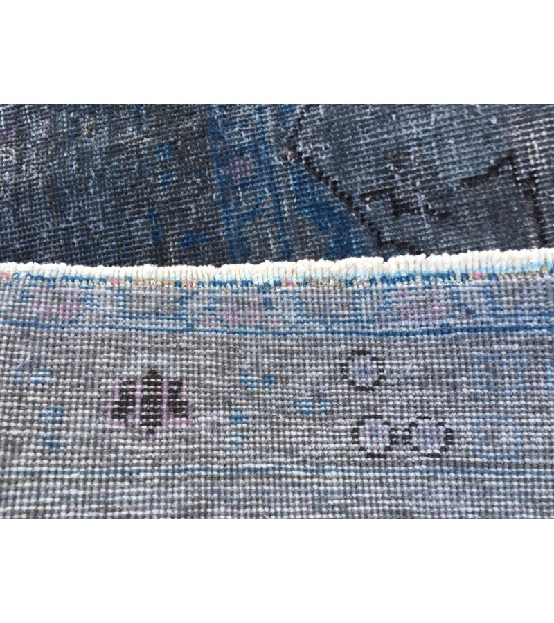 10x12 distressed Persian rug, Retro Handmade Rug, woven Rug,9'6 X 12'3 Area Rug