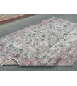 7x11 distressed rug for living room, dining room rug, vintage rug, 6'11 X 10'6 area rug